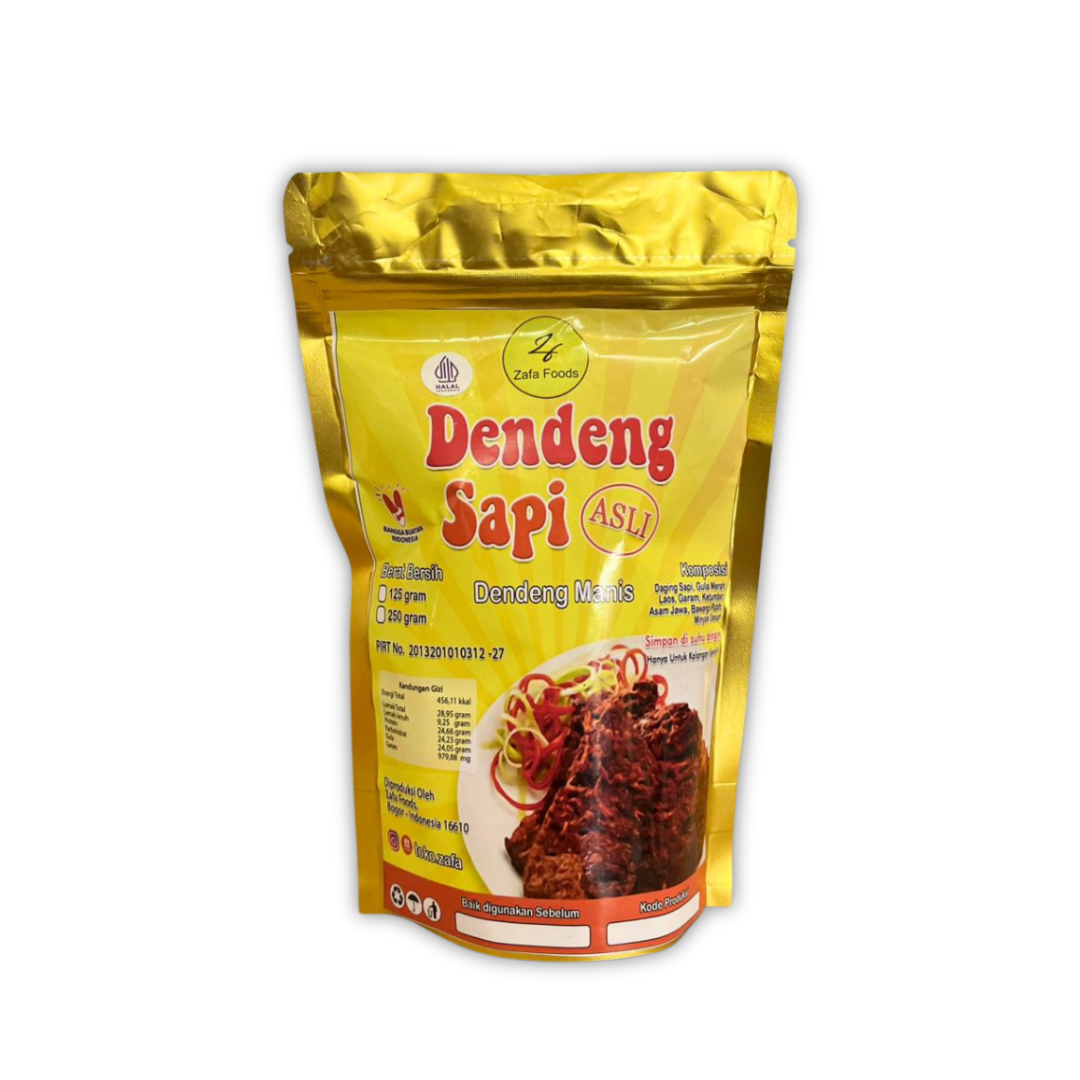 Camilan Dendeng Sapi
