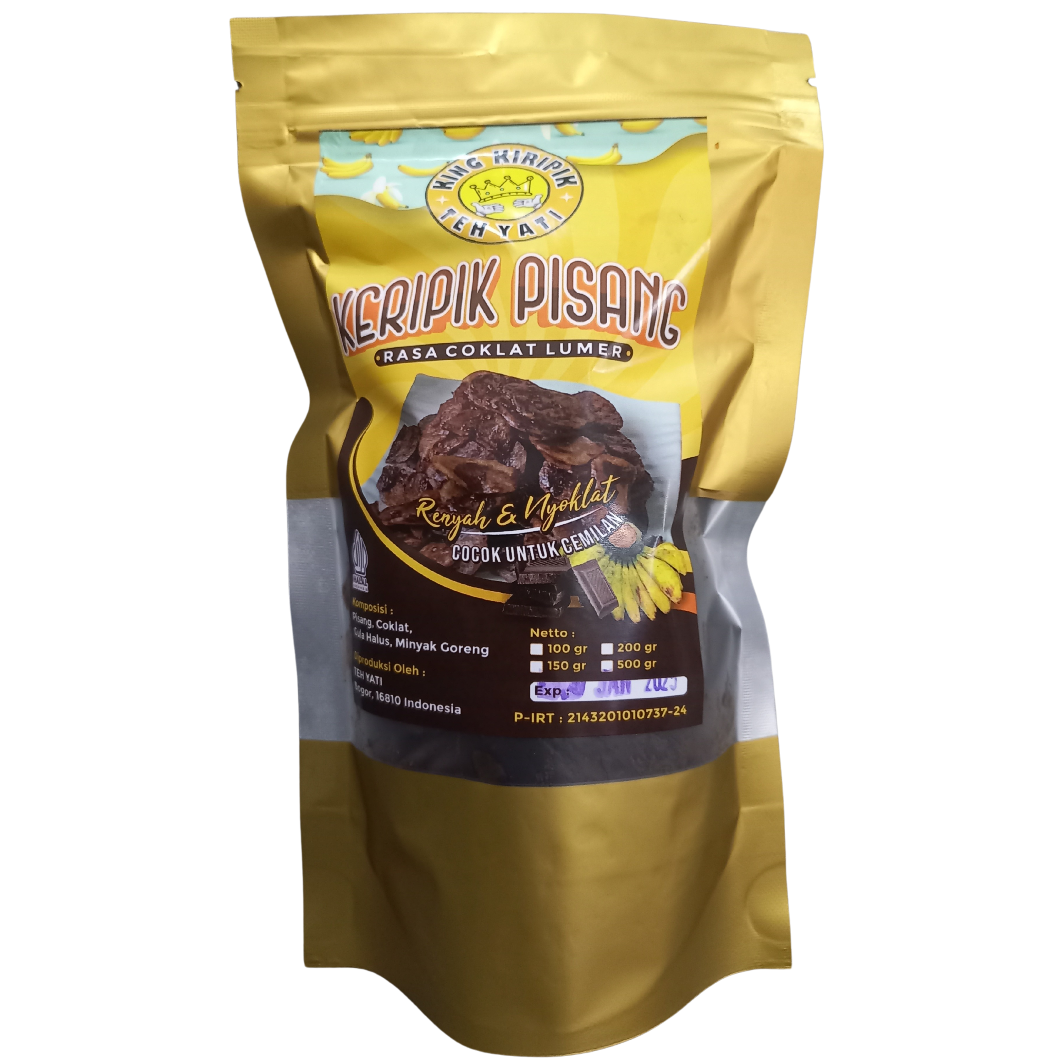 Camilan keripik pisang