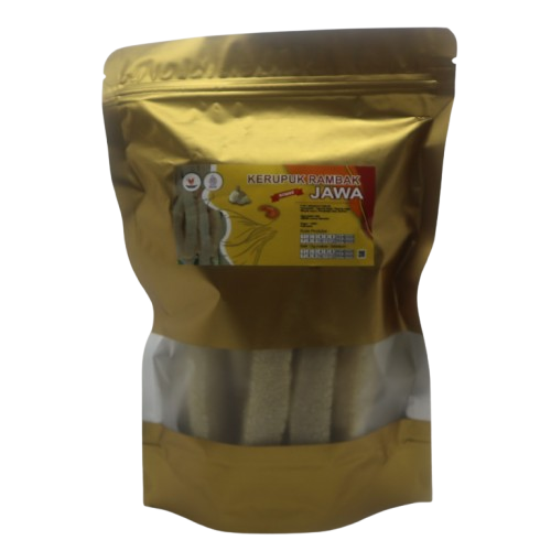 Camilan kerupuk rambak